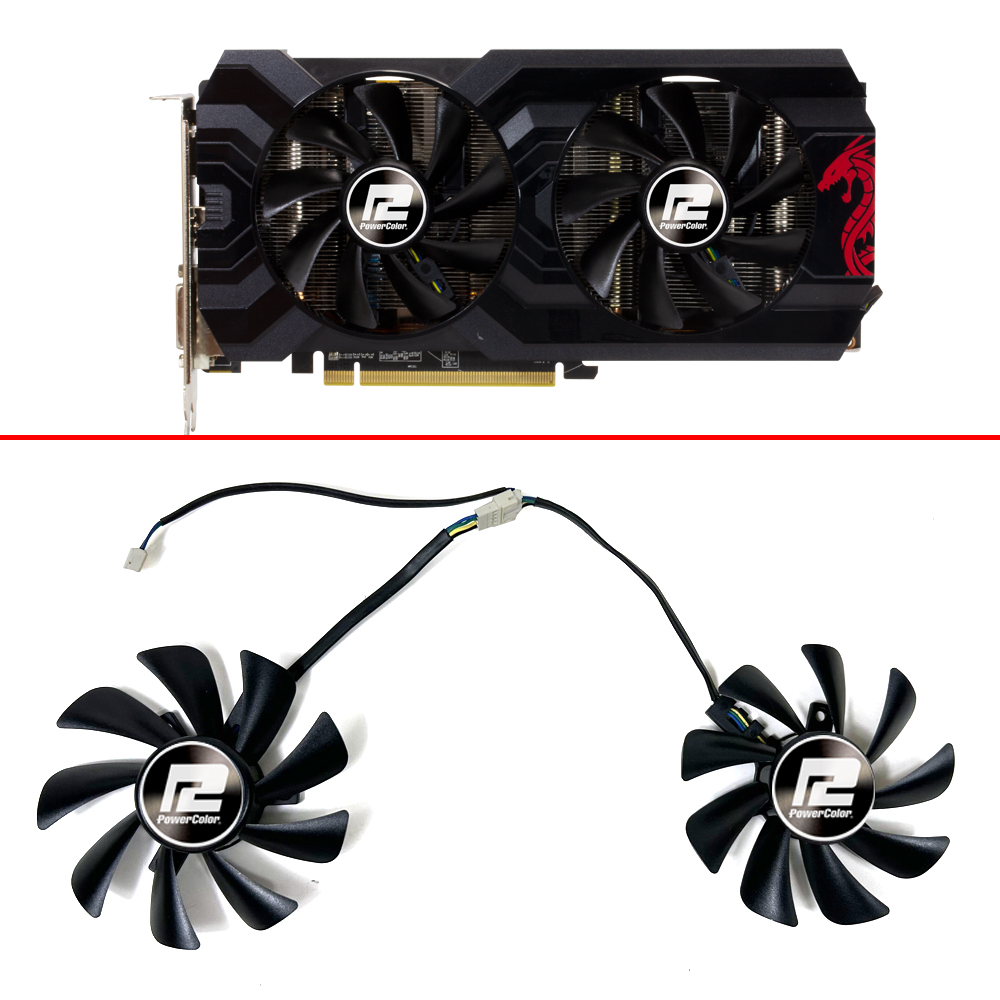 NEW Cooling Fan 85MM T129215SU - огляд і ціна Rx 580 8Gb 2048Sp Gpu