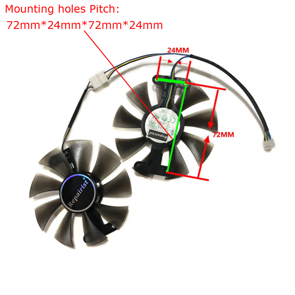 Video Card Fan,GA91S2H,Replace - огляд і ціна Rx 580 8Gb 2048Sp Gpu